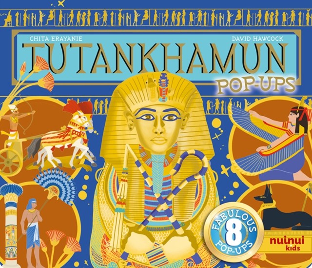 Tutankhamun Pop-Ups by David Hawcock (Hardback Book)