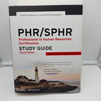 PHR/SPHR Study Guide Reed Bogardus 2012 4th Edition HR Certification Sybex