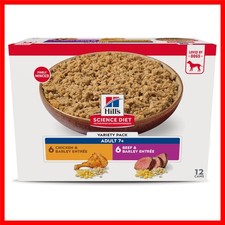 Adult 7+ Wet Dog Food Variety Pack - Chicken & Beef, 12 Cans - 13 oz. 88.60 per pound