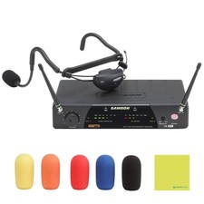 Samson Airline 77 AH7 Fitness Headset Wireless System Channel K2 490.975...