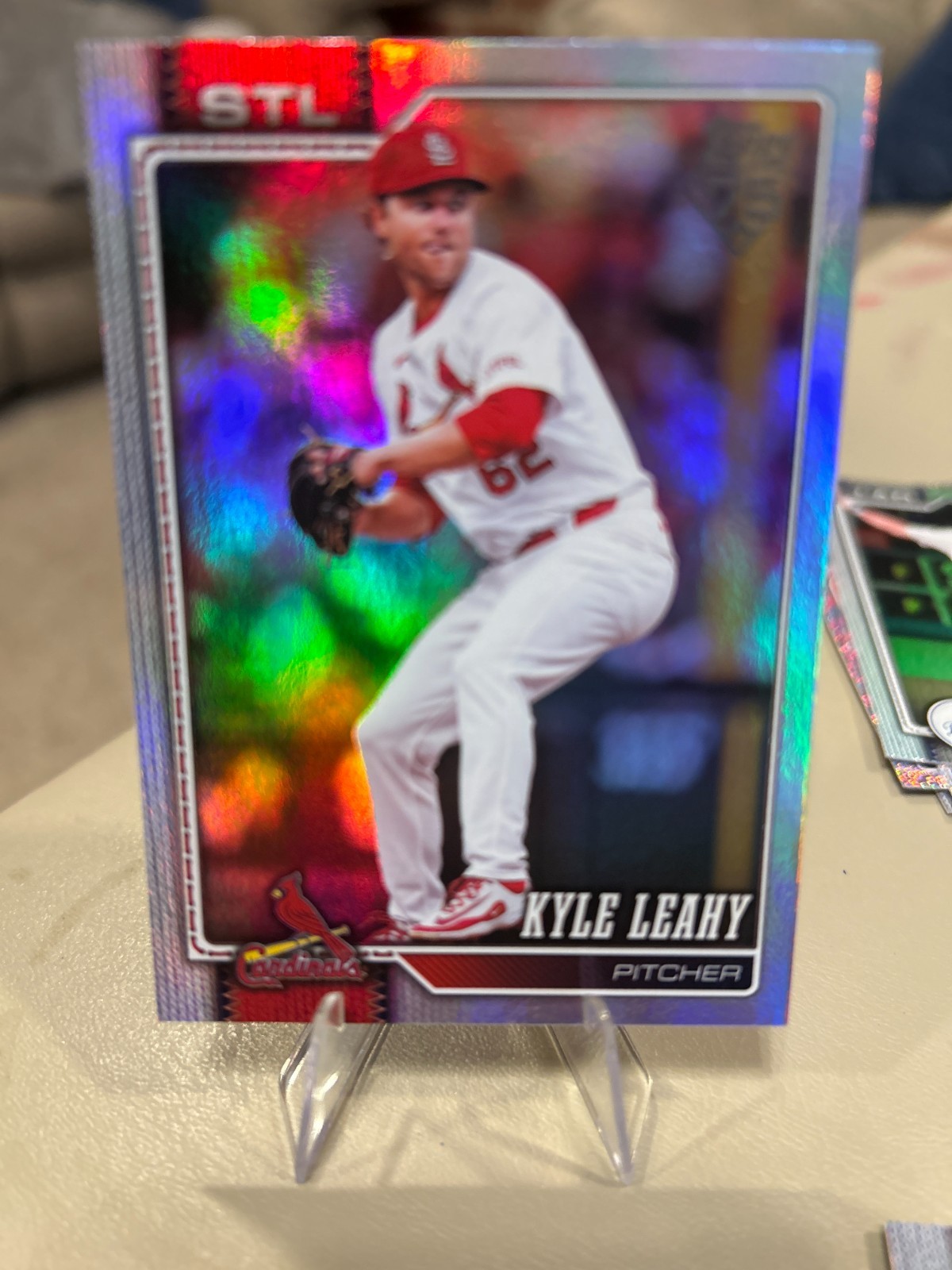 Kyle Leahy 2026 Topps Series 2 Rainbow Foil #497! Cardinals! 2 Card Min!