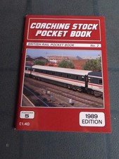 Platform 5 1992 ABC BR Coaching Stock Pocket Book Mk1 2 3 Coaches 16th Edition