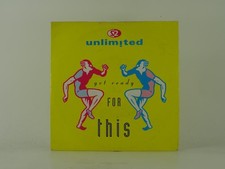 2 UNLIMITED GET READY FOR THIS (31) 2 Track 7" Single including Picture Sleeve P