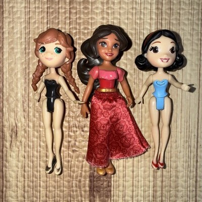 Polly Pocket Dolls Lot Of 3