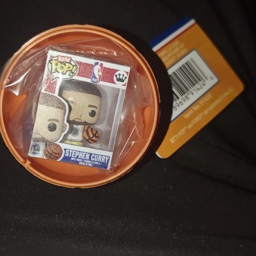 Funko Bitty Pop! Vinyl Stephen Curry NBA Mini Figure Basketball #91424