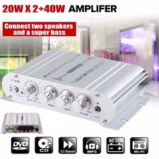80W 12V Auto Stereo Mini Power Amplifier Audio Verstärker HiFi Audio Verstärker~
