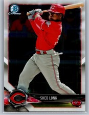 2018 Bowman Draft #BDC-120 Shed Long Chrome *RE