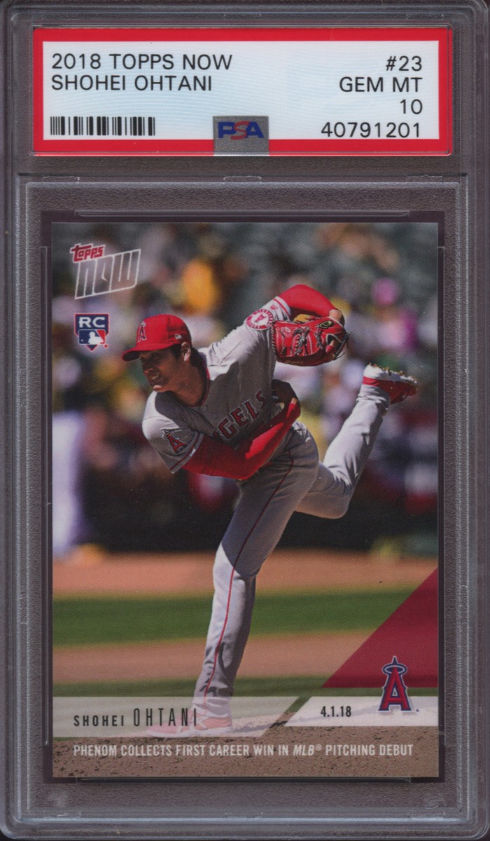 ゲームセンター・ゲームカード 2018 Shohei Ohtani  Topps PSA 10 2018 Topps Series 2 Shohei Ohtani rookie card #700 PSA 10