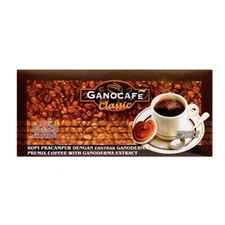 Gano Excel GanoCafe Classic Instant Black Healthy Coffee Ganoderma FREE SHIP