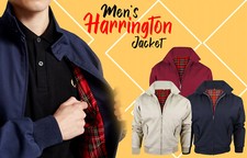 Harrington Jacket Adults Unisex Men's Women's Vintage Classic Retro Scooter Top