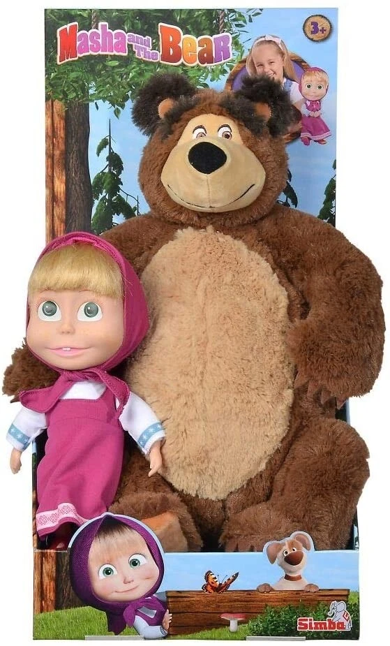 Masha e orso outlet pupazzi
