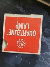 GE Quartzline Lamp ELH 120 V 300 Watts Vintage In Original Box-