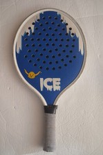 Vintage Viking Athletics ICE Paddle Tennis Paddle Blue White