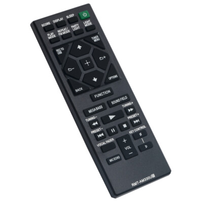 RMT-AM330U Replace Remote for Sony Audio MHC-M20 MHC-V21 MHC-V50 MHC-V50 MHC-V71