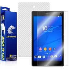 ArmorSuit MilitaryShield Sony Xperia Z3 Tablet Compact Screen White Carbon Skin
