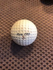 LOGO GOLF BALL-VINTAGE RAM PRO RAMLON 3.