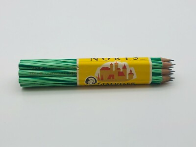 J.S. Staedtler Noris Nürnberg No.7553 Slate Pencils Schiefergriffel 12 Stück