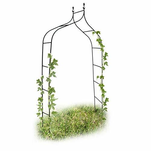 Relaxdays Arco da Giardino Decorazioni per Il Giardino Arco Piante Rampicanti, M