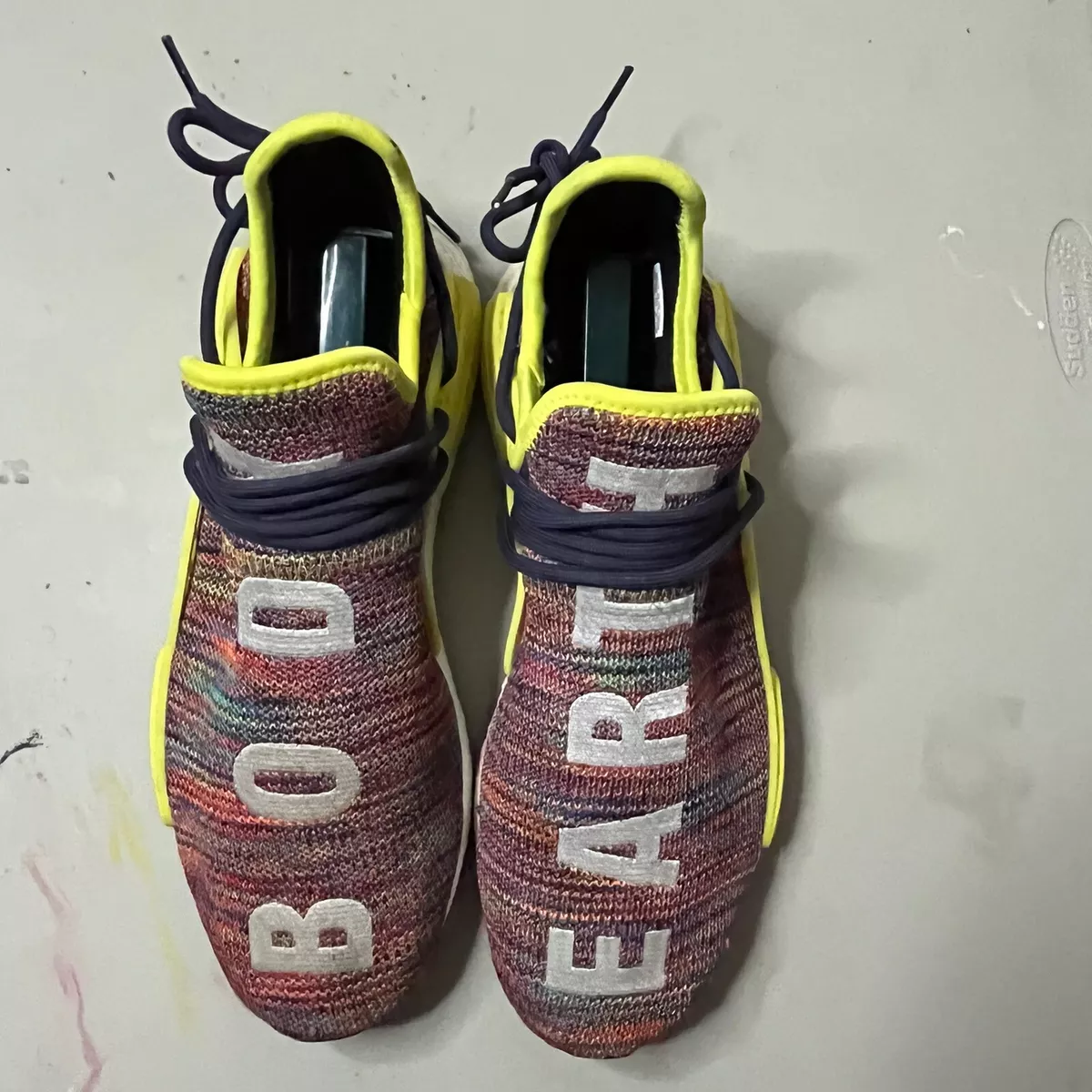 Size 10.5 Adidas Pharrell Williams Human Race Body Earth Sneaker