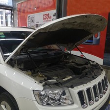 2xBonnet Hood Gas Strut kit no drilling/welding for Jeep Compass mk49 2007-2017