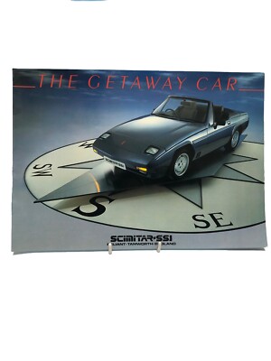 5 in Number - Reliant Scimitar SS1 Mid 1980s Sale Brochures