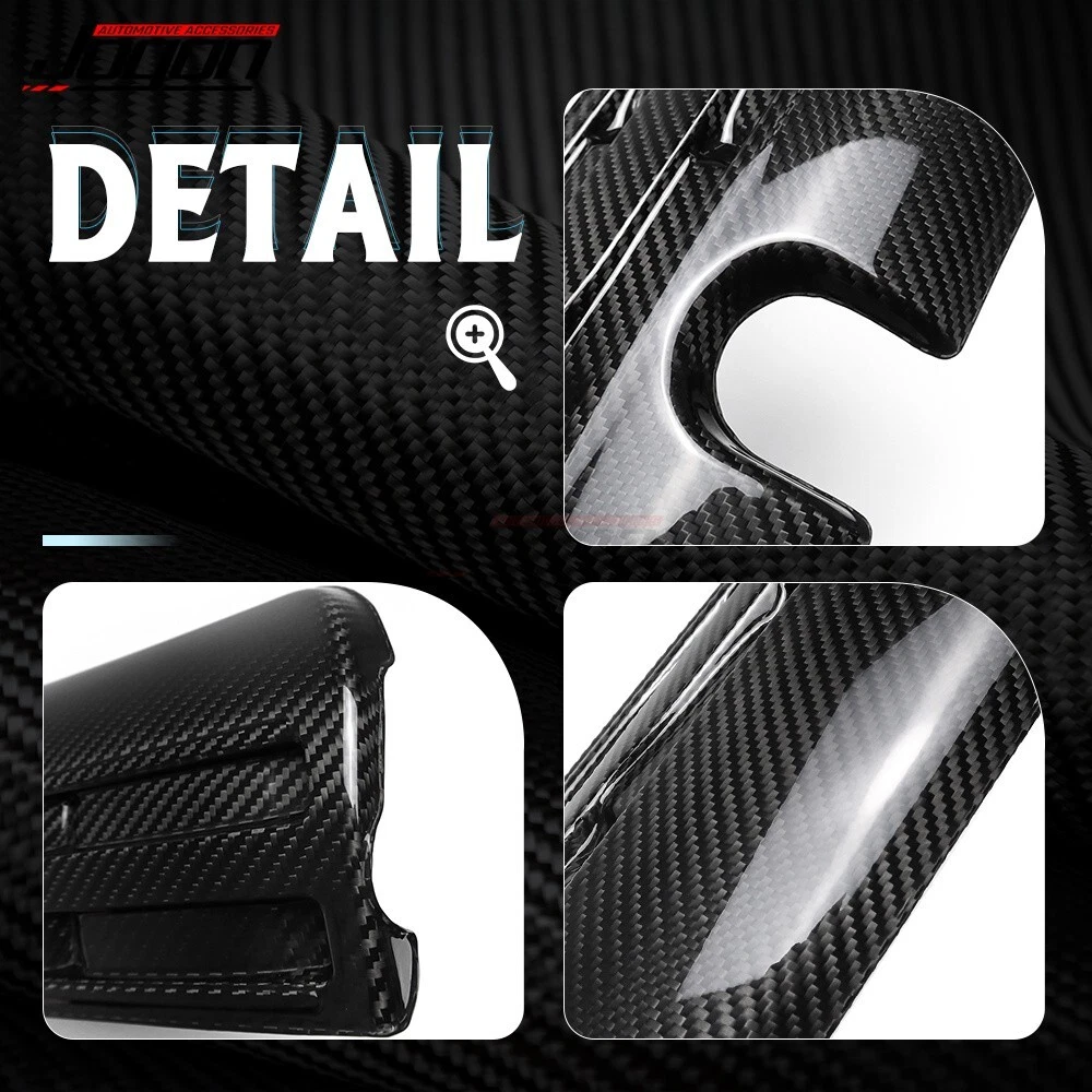 Real Carbon For Dodge Charger Challenger SRT Hellcat Demon Engine Bay Side Cover - Picture 6 of 23