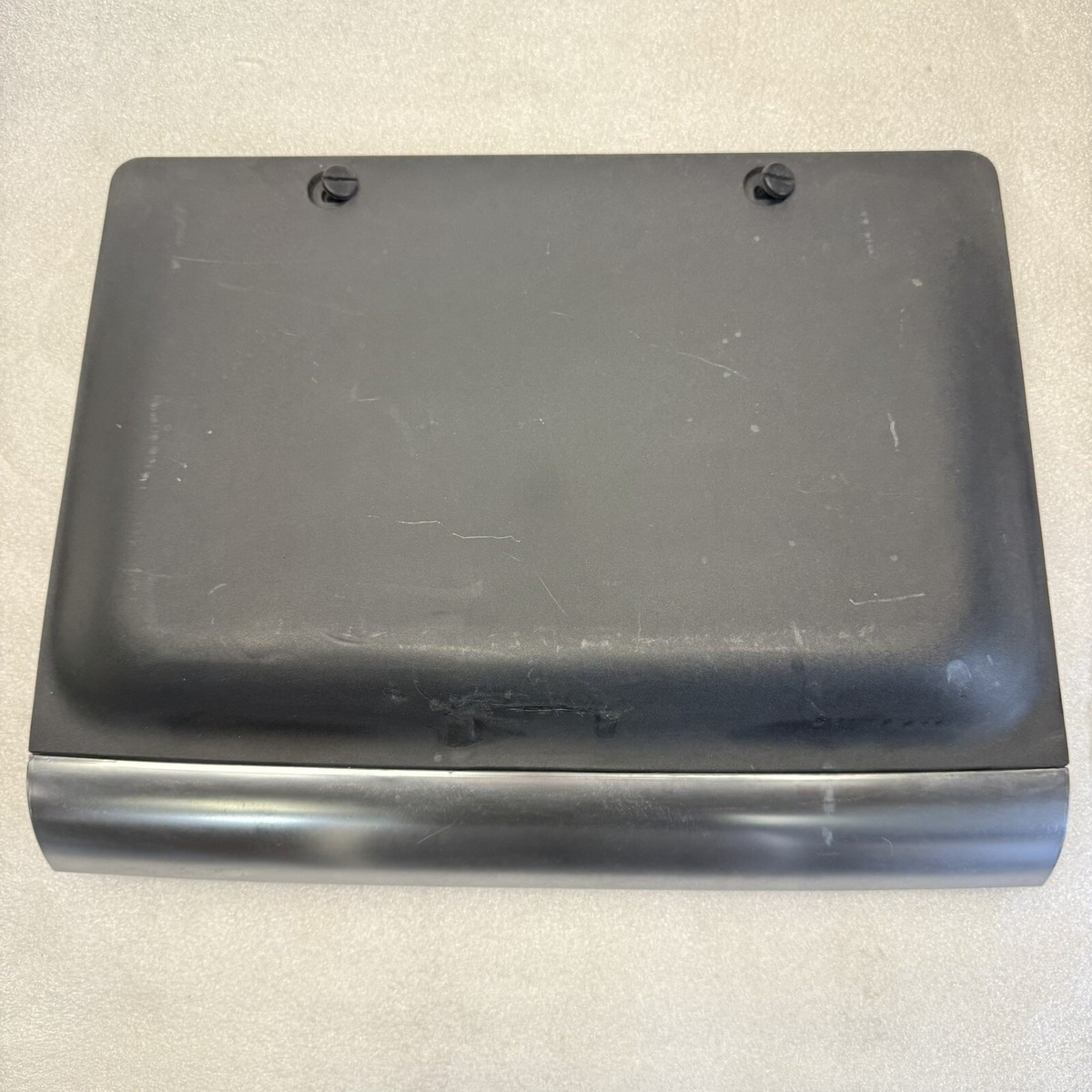 Rivian R1T Access Cover Panel Rear Tow Hitch Black Silver