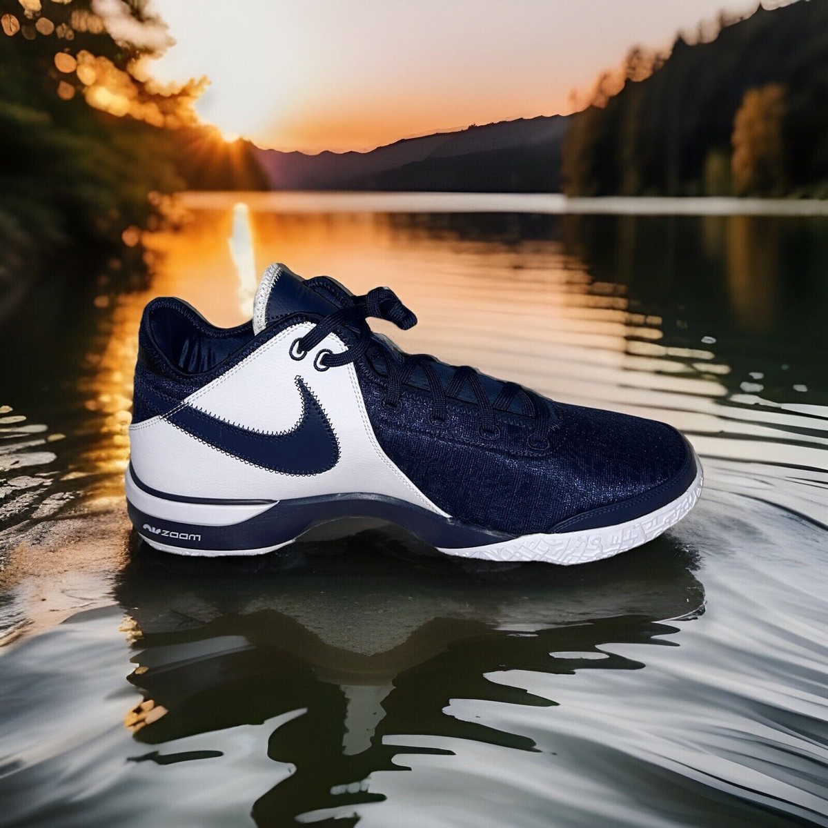 Size 17 - Nike Zoom LeBron NXXT Gen TB Promo Midnight Navy for