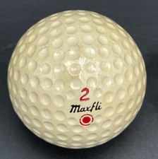 Vintage Maxfli Dunlop Red Logo Golf Ball 1 Pre-Owned Collectors Item