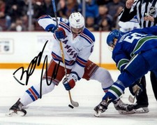 New York Rangers Cristoval Boo Nieves Autographed Signed 8x10 NHL Photo COA #2