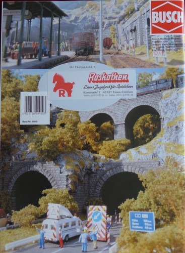 Busch Katalog 1997, Modellbahnzubehör, ausgesprochen schöner Sortimentskatalog ! - Bild 2 von 10