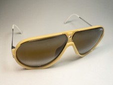 Vintage 80s Carrera 5593 70 Aviator Sunglasses Double Gradient Vanilla AUSTRIA