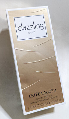 Estee Lauder Dazzling Gold Eau de Parfum 75ml / 2.5oz spray new sealed!