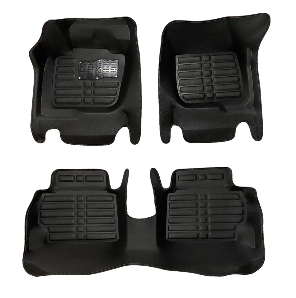 Carpet Floor Mats for Ford Fusion 2013-2020 3pc Front/Back Liner Rug Protector Foto 2 de 4