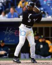 Harold Baines 'HOF 2019' Autographed Chicago White Sox 8x10 Photo reprint