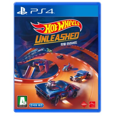 PS4 Hot Wheels Unleashed [Korean Version] English + Multi Language