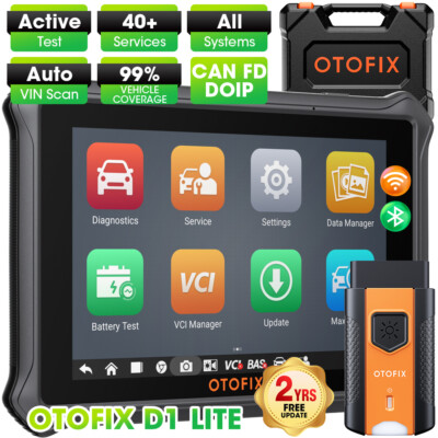 2024 OTOFIX D1 Lite Bidirectional Scanner Full System Diagnostic Key Coding Tool