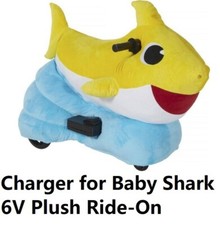   6V battery charger AC DC Adapter for baby shark plush kids ride-on