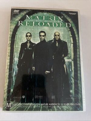 The Matrix Reloaded (DVD, 2003, 2 Disc Set) 