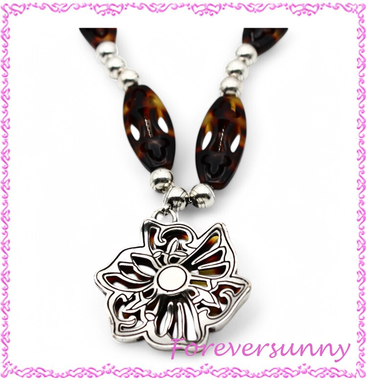 Brighton Shadow Play Flower Statement Pendant Nec… - image 6
