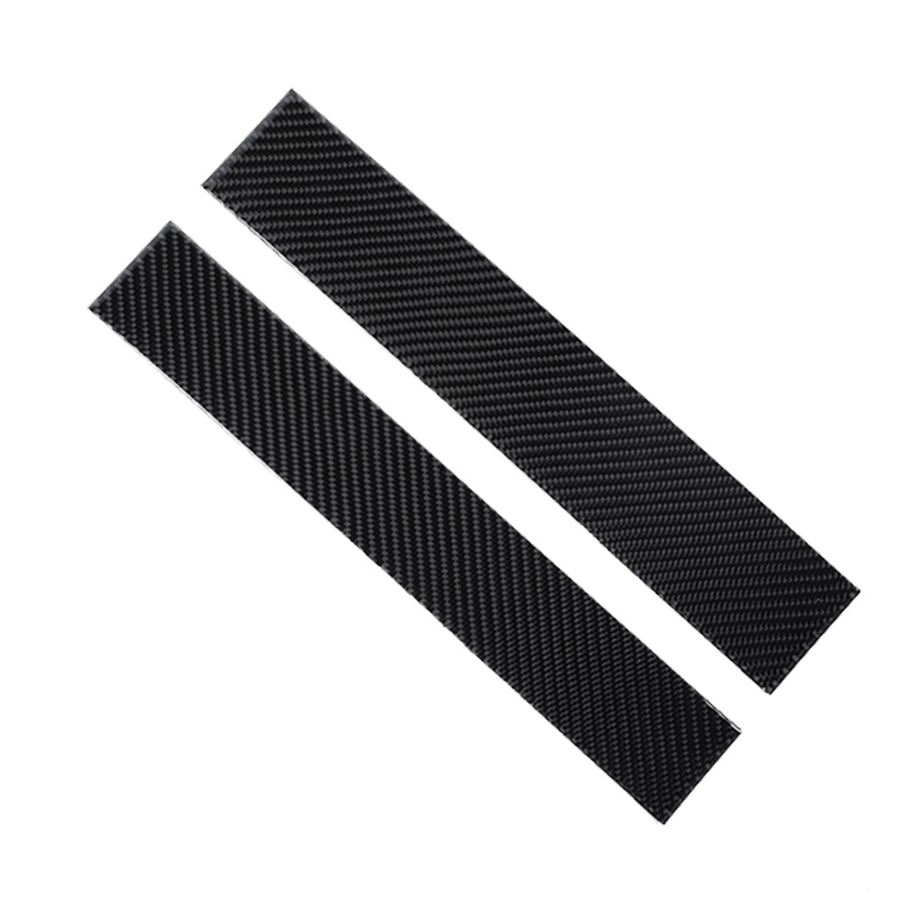 Rear Window Panel Trim Sticker Decal For RAM 1500 20102015 Real Carbon