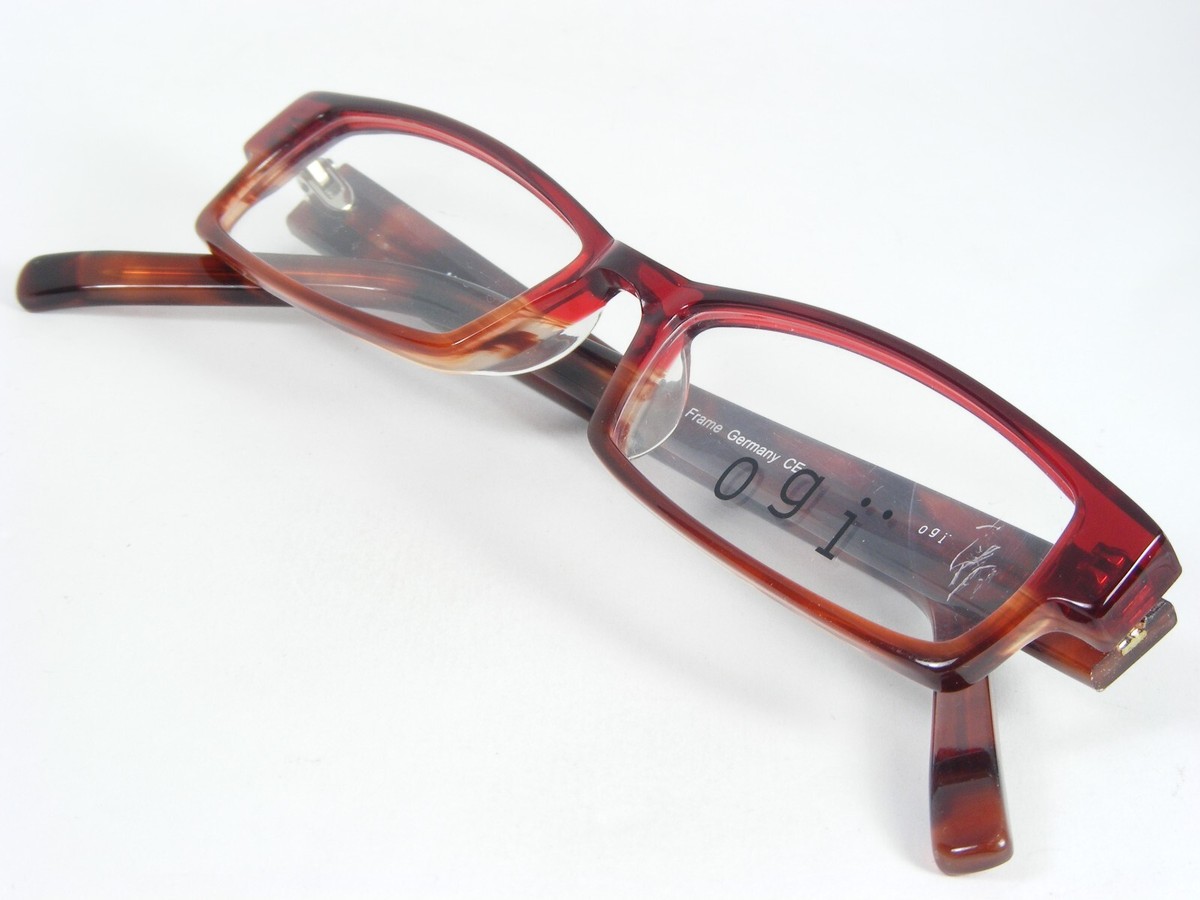 OGI A7106 286 RED /DEMI TORTOISE EYEGLASSES GLASSES FRAME  display picture 1