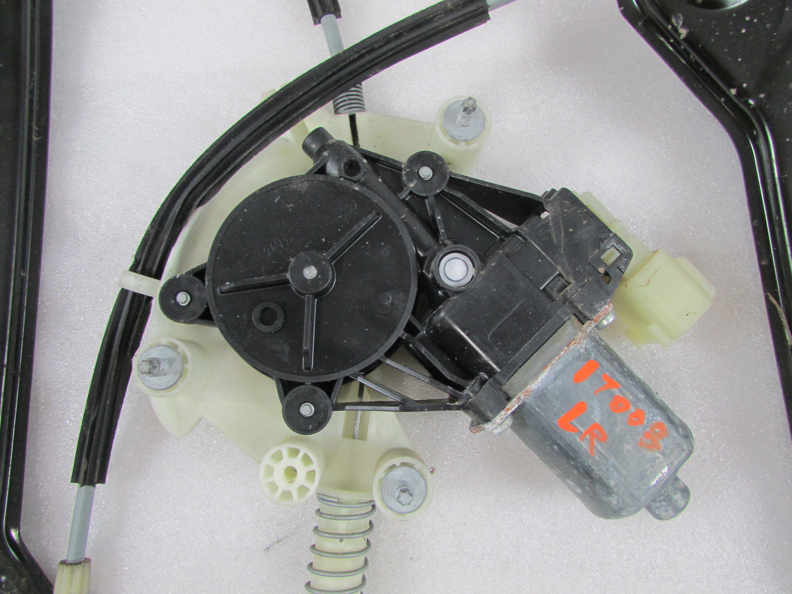 Maserati Ghibli, LH, Left Rear Door Window Regulator, Used, P/N 670030023