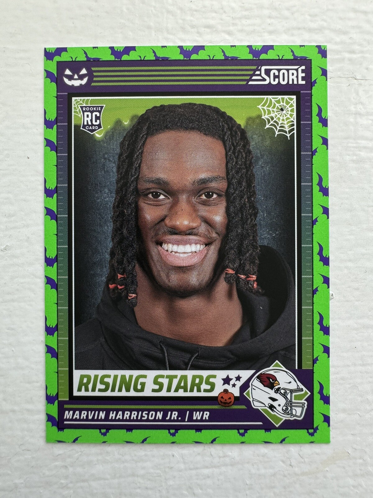 2024 Panini Score-A-Treat - Rising Stars Green Bats Marvin Harrison Jr. #38 (RC)