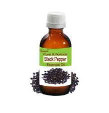 Aceite esencial de pimienta negra cálido aroma picante para masajes y perfumería | Bangota