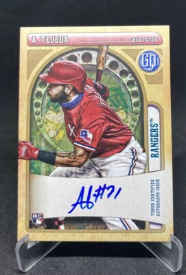 2021 Topps Gypsy Queen Anderson Tejeda Rookie On Card Autograph #GQA-AT