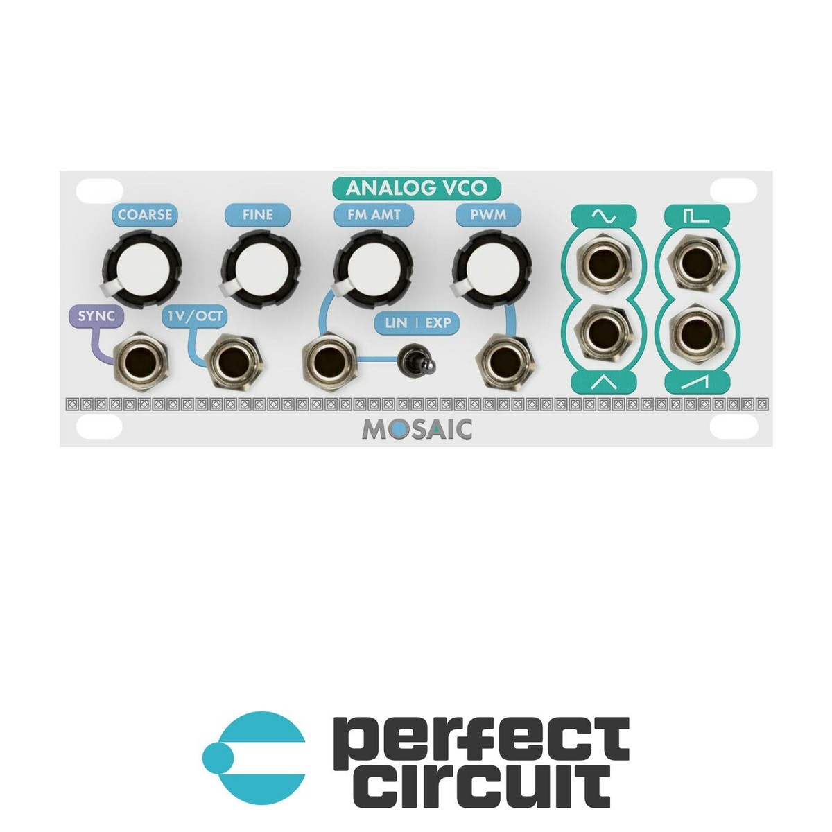 Mosaic Analog VCO モジュラー Mosaic Analog VCO Oscillator (Black) Modular EURORACK - NEW