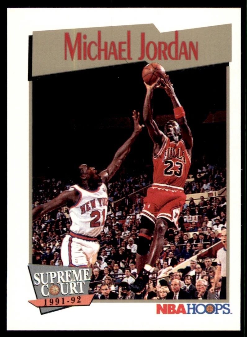 1991 NBA Hoops Michael Jordan 455 eBay
