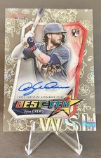 2025 Bowman’s Best DYLAN CREWS Best-Tek On Card Auto RC /99 Nationals Rookie