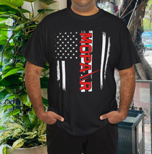 Mopar Flag America Motor Car Sports Racing Gift T Shirt